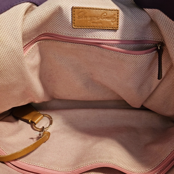 DOONEY & Bourke purple plum leather large tote - Picture 8 of 12